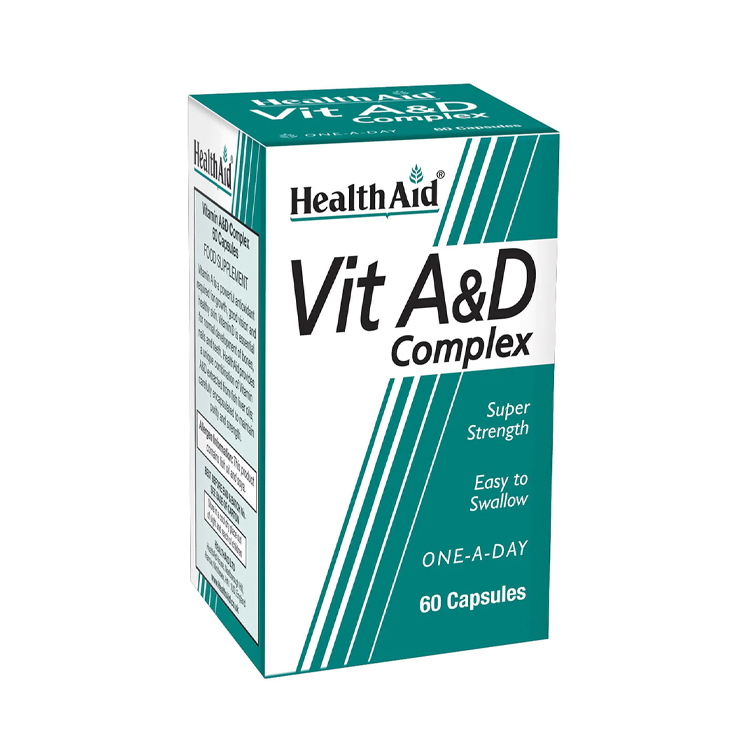 Health Aid Vitamin A & D Complex 60 caps